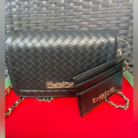 Bebe Crossbody Bag,Bebe Bag,Bebe Black Crossbody Bag - Picture 9 of 16